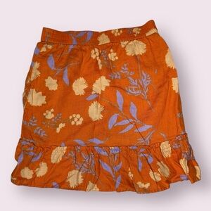 Rachel Zoe linen skirt size S